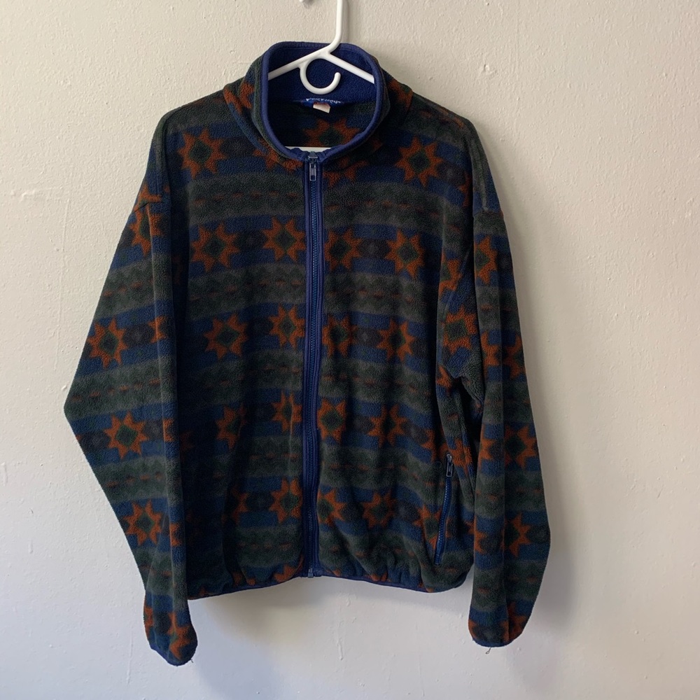 Vintage Penfield Aztec fleece zip up